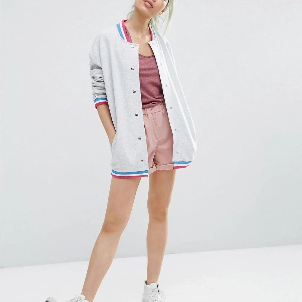 ASOS Bomber With Sparkly Tipping - Picture 3 of 15
